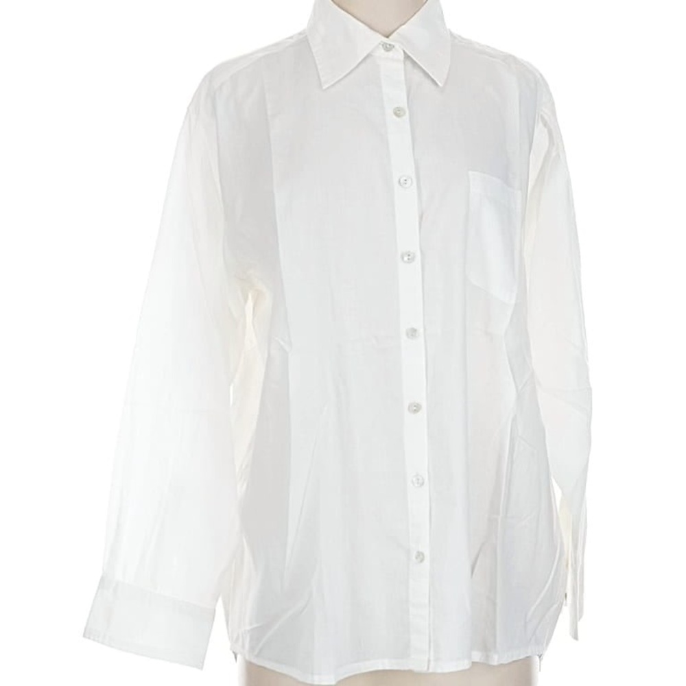 NWOT Lived In Natural Life White Button Down